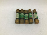 Fusetron Dual-Element Time Delay FRN-R-60 Lot of 5