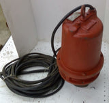 Goulds WS2038D3 Sewage Pump 2 Hp 1725 Rpm 3" Port ID 200 Volts 11.5 A