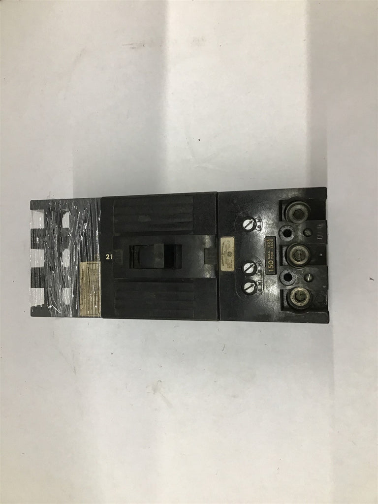 General Electric Circuit Breaker TFJ236150 3 Pole 150A 600VAC