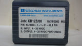 WESCHLER INSTRUMENTS NL/8000-1-1-01-60 8-PIN SIGNAL CONDITIONER MODULE, 120 VAC