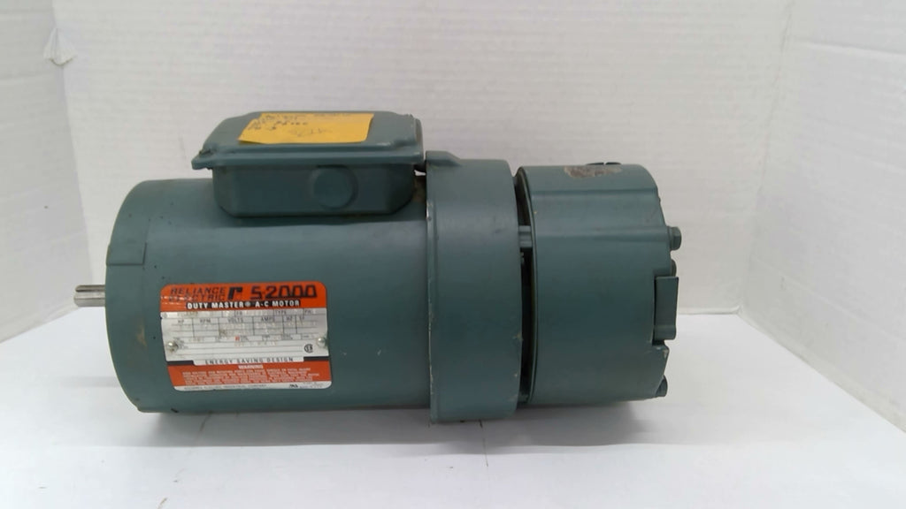 Reliance P56H7213P AC Motor 3/4 Hp 208-230/460-480 V 1800 Rpm 4P Fr FB56C 3 Ph
