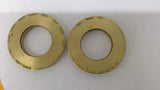 Brass Bearing Isolator 2" ID x 3-75/128" OD Lot OF 2