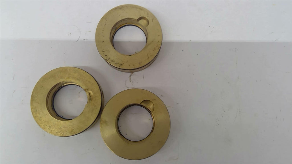 Brass Bearing Isolator 2" ID x 3-27/128" OD Lot Of 3