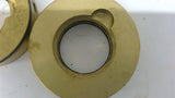 Brass Bearing Isolator 2" ID x 3-27/128" OD Lot Of 3