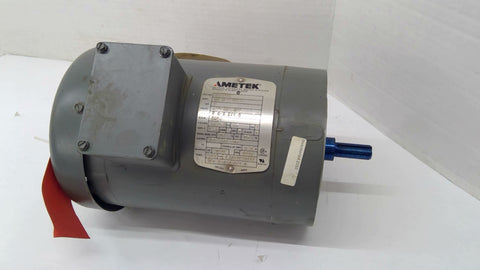 Ametek 51L438 AC Motor 1 Hp 208-230/460 V 3600 Rpm 2P Fr 143TCZ 3 Ph 60 Hz TEFC