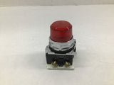 Cutler Hammer 10250T34R Red Lens Nema Push Button