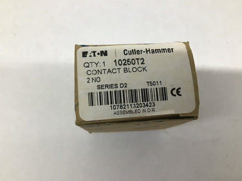 Cutler Hammer 10250T2 Contact Block Series D2 T5011