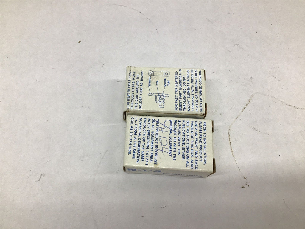 Cutler Hammer H1034 Overload Heater Lot Of 2
