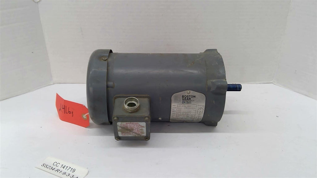 Baldor GUTF-B AC Motor 3/4 Hp 208-230/460 V 1800 Rpm 4P Fr 56C 3 Ph 60 Hz