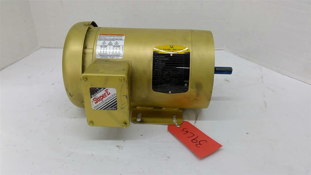 Baldor CEM3554 AC Motor1.5 Hp 230/460 V 1800 Rpm 4P Fr 56C 3 Ph 60 Hz