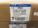 Cutler -Hammer WMS2D15 15AMP 2P Circuit Breaker 1 Box Of 10
