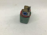 Asco 8262G208 25 Water PSI Pipe 1/4 11.6W Solenoid Valve