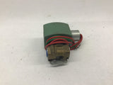 Asco 8262G208 25 Water PSI Pipe 1/4 11.6W Solenoid Valve