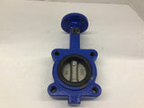 Ohio Valve Co. 4800SEL Body DI D8isk SS 316Max Press 200PSI Butterfly Valve