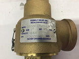 Kunkle Valve 6010FEM 01-LM Size 1"
