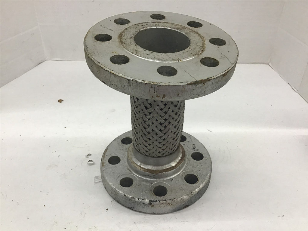 Braided Plumbing Flange 8" 2 1/2' opening