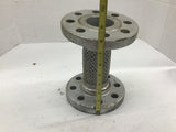 Braided Plumbing Flange 8" 2 1/2' opening