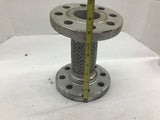Braided Plumbing Flange 8" 2 1/2' opening