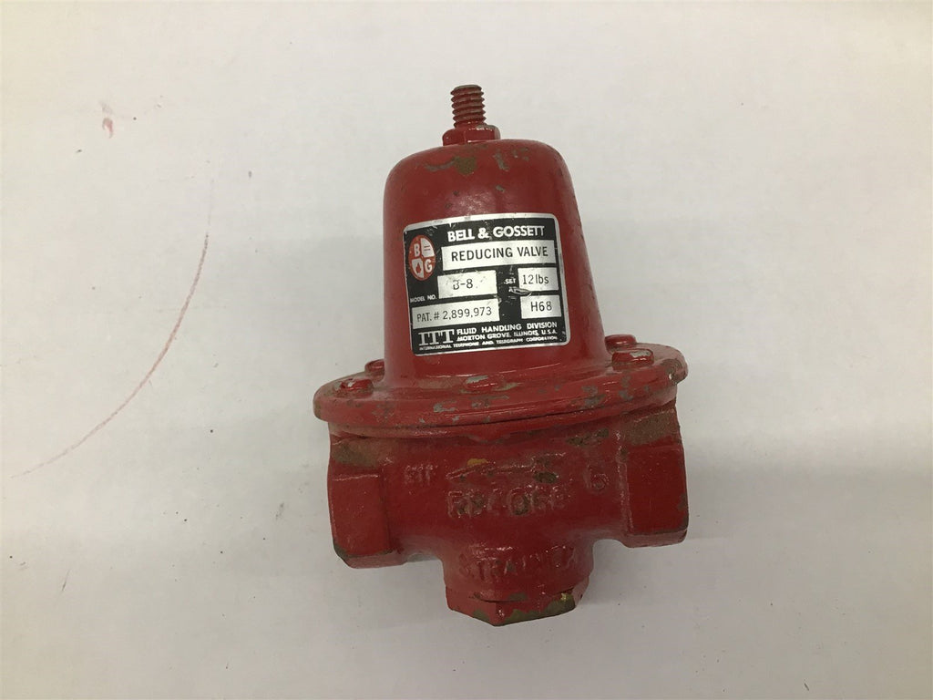 Bell & Gossett 2,899,973 Reducing Valve B8 12lbs H68