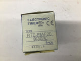 Idec RTE-P1AF20 100-240VAC Electronic Timer