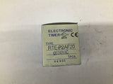 Idec RTE-P2AF20 100-240VAC Electronic Timer
