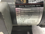 Boston Gear V9 600-B DC Motor .16 Hp 90A/100/50F V 1750 Rpm Fr 56C OPEN