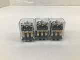 Tyco Electronics Kump-14D18-24 24V DC 3A 1/2 Hp 600V Ac Lot Of 3