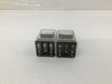 Tyco Electronics Kump-14D18-24 24 VDC 3A 1/2 Hp 600 VAC Lot Of 2
