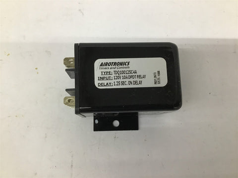 Airtronics TDQ100125C4A Solid State Timer Relay 120V 10A 1/3 HP