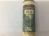 Reliance RFL 60 Rectifier Fuse 750V Or Less A.C. Lot Of 3