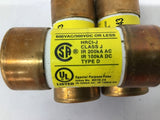 Buss Low -Peak LPJ-35SP 600VAC 300VDC Or Less HRCI-J Class J Type D Lot Of 3