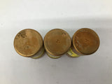 Buss Low -Peak LPJ-35SP 600VAC 300VDC Or Less HRCI-J Class J Type D Lot Of 3