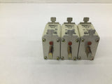 Ferraz Shawmut NH00 Fuse 50A 500V 120KA 1B751 SS222495C Lot OF 3