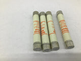 Ferraz Shamut A60X10-1 10A 600V AC Lot Of 4 Semiconductor Fuse Lot Of 4