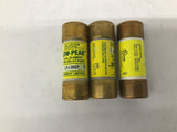 Bussman Low-Peak LPJ-20SP 20 Amp 600 V Dual Element Time Delay Fuse Lot OF 3