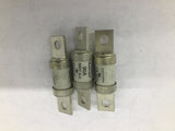 Bussman FWH-90B 90A 500V Fuse AC Lot OF 3