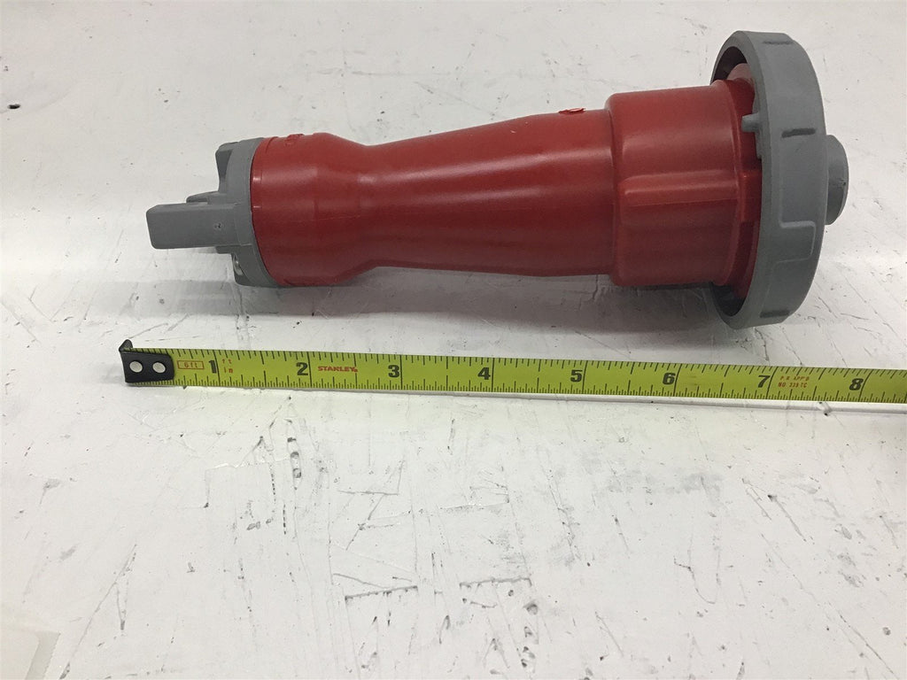 Hubbell 420C7W Lec Pin & Sleeve Connector 20A 480VAC No Plug