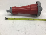 Hubbell 420C7W Lec Pin & Sleeve Connector 20A 480VAC No Plug