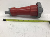 Hubbell 420C7W Lec Pin & Sleeve Connector 20A 480VAC No Plug