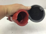 Hubbell 420C7W Lec Pin & Sleeve Connector 20A 480VAC No Plug