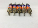 Amp-Trap AJT90 90A 600V AC 500V DC Fuse Lot Of 5