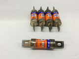Amp-Trap AJT90 90A 600V AC 500V DC Fuse Lot Of 5