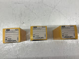 Hubbell HBL2610 Twist -Lock Receptacle 2 pole 3 Wire Grounding Lot Of 3