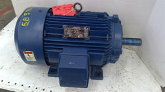 Siemens 1LA02566FP21 AC Motor 10 Hp 230 V 1200 Rpm 6P Fr 256R 3 Ph 60 Hz TEFC