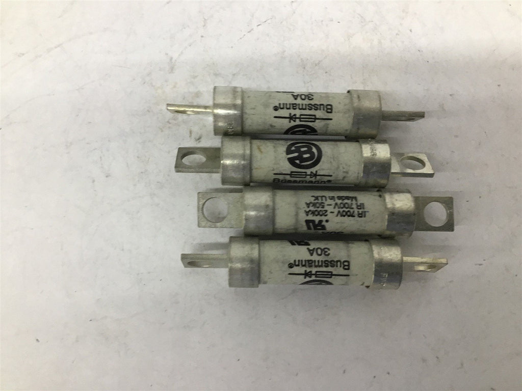 Bussmann FWP-30B 30A 700V Lot Of 4