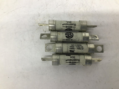 Bussmann FWP-30B 30A 700V Lot Of 4
