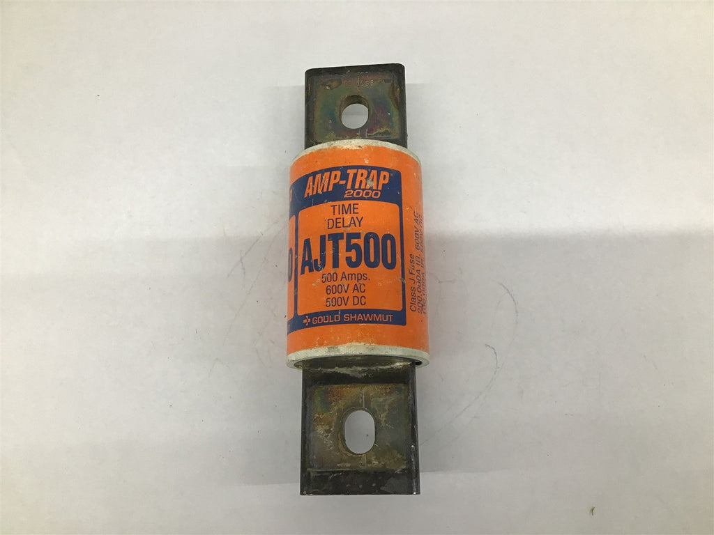 Amp-Trap 2000 Time Delay AJT500 500A 600V AC 500V DC Class J Fuse