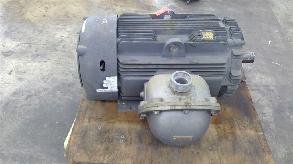 Baldor AC Motor M74304T-4 300 HP 460V 1800 Rpm 4P 3 Phase 449TZ Frame