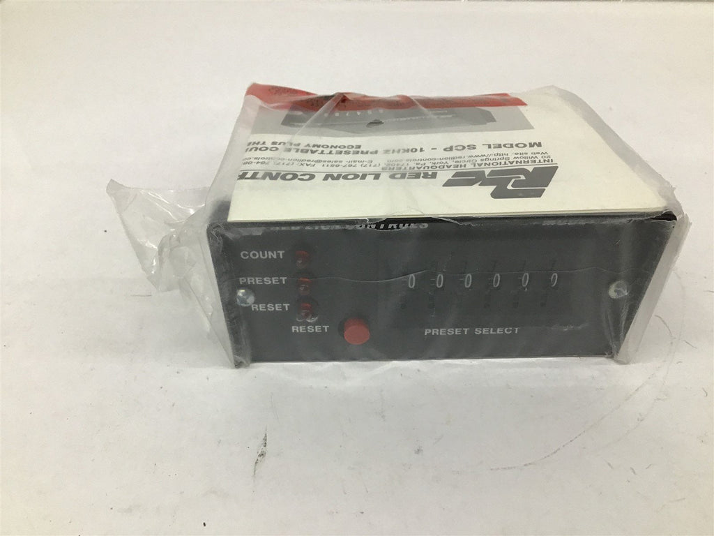 Red Lion SCP00600 Model SCP- 10KHZ Presettable Counter
