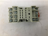 Square D 8501NR45 Relay Socket Ser B Lot Of 3